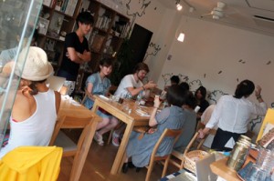 suecco cafe 店内