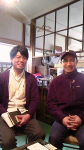 LIFEKU共同代表の藪内義久さん（左）と藁谷郁夫さん（右）