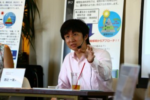 おいしい野菜に出会ったら、生産者にも興味を向けてほしいと呼びかけた