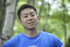 ギンザのサヱグサCSR責任者の井ヶ田剛秀さん。参加した子どもたちからは「イゲちゃん」という愛称で親しまれていた