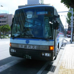 「島ぐるみ会議」は那覇から辺野古行きのバスを毎日運行している=5月26日、那覇市内で