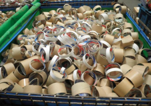 回収された巻心の一部(広報資料から引用)