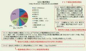 電力取引等監視委員会が示した電源表示の例(経産省資料から引用)