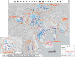東京五輪に向け「自転車推奨ルート」整備、課題は