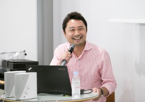 原宿の講演で本田氏は「世界は日本人が思うよりも日本に興味がある」と話した