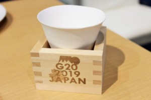 G20、メディアセンターでプラ削減の取り組み続々