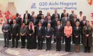 Ｇ20外相が全体会合、SDGsの「遅れ」共有
