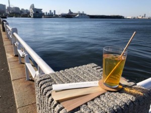 横浜産間伐材で「木のストロー」、障がい者雇用も