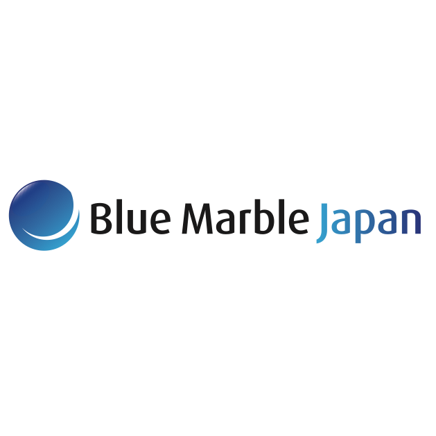 ブルー・・マーブルジャパン　ロゴ