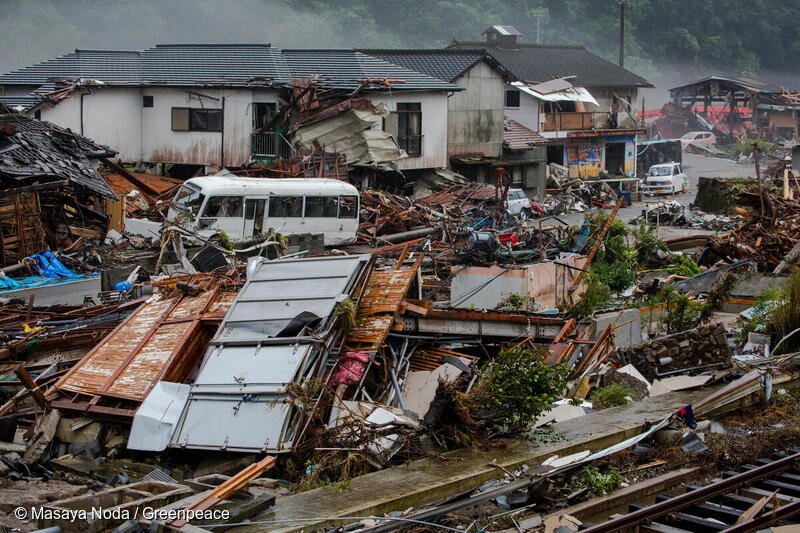 2020年7月には、熊本県人吉市を中心に九州を襲った豪雨が、洪水や地滑りを引き起こした