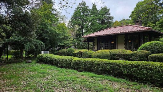 栄一が内外の賓客を迎えるレセプション・ルームとして使用した洋風茶室:晩香廬(バンコウロ) 飛鳥山公園