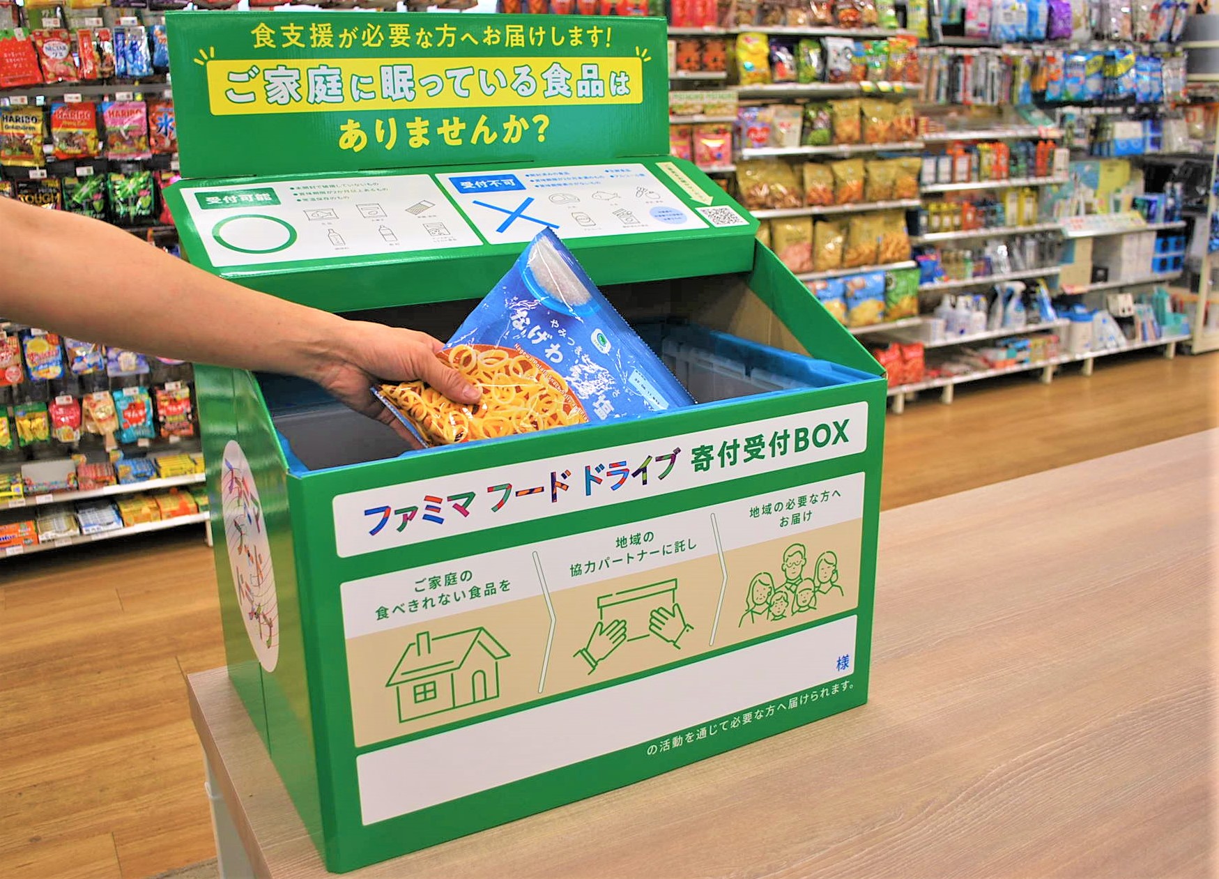 ファミマは4千店、ヨーカ堂は100店でフードドライブ普及へ - オルタナ