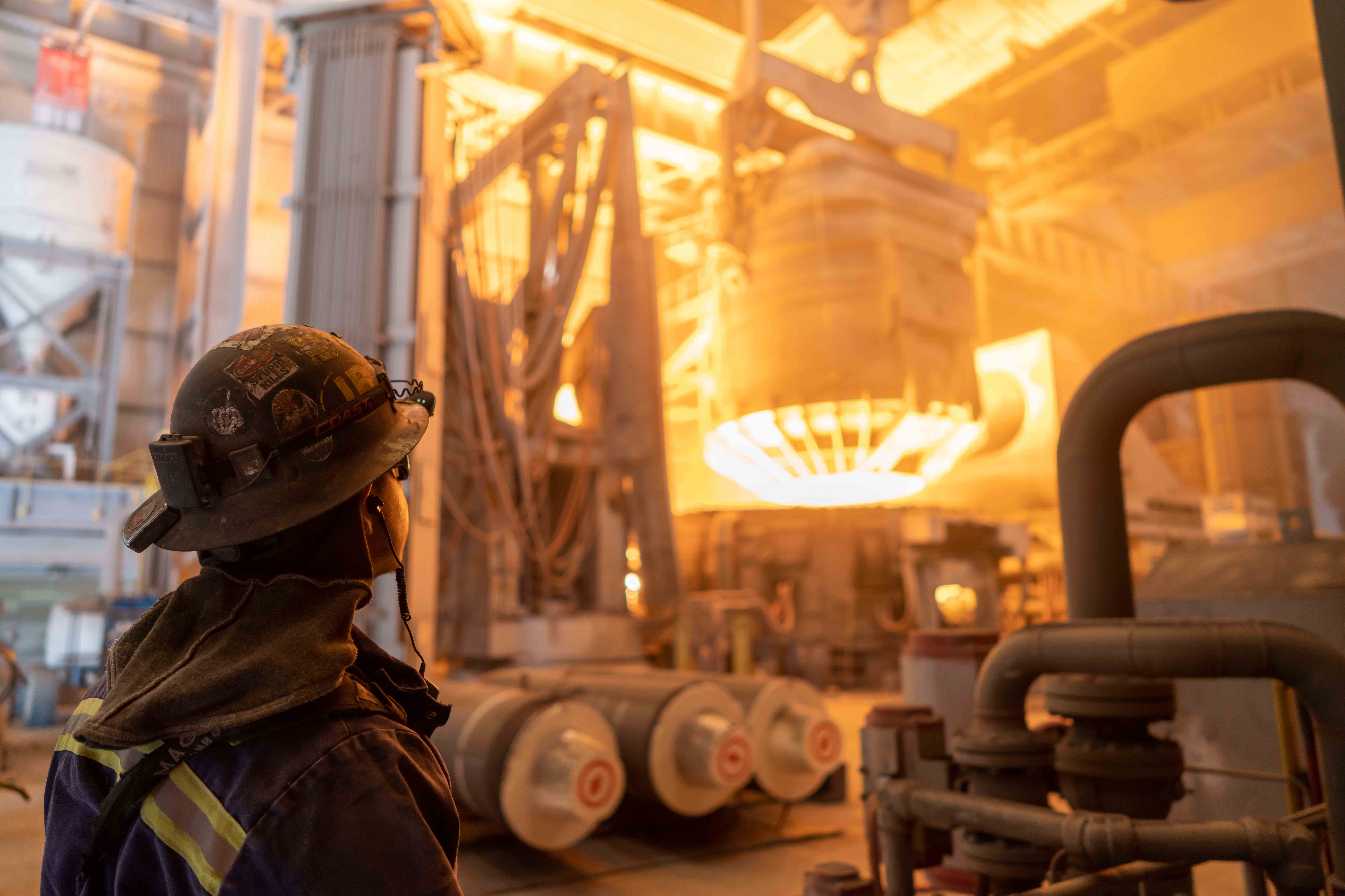 US Steelの電炉（ビッグリバー製鉄所）