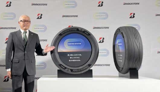 ブリヂストンが「世界初」タイヤの水平リサイクルに成功