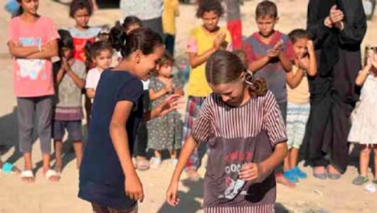 パレスチナの子どもたち（ビルド・パレスチナのサイトから）