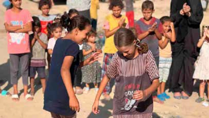 パレスチナの子どもたち（ビルド・パレスチナのサイトから）