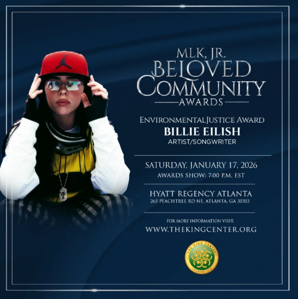 ビリー・アイリッシュさんが環境正義賞、米国への危機感示す