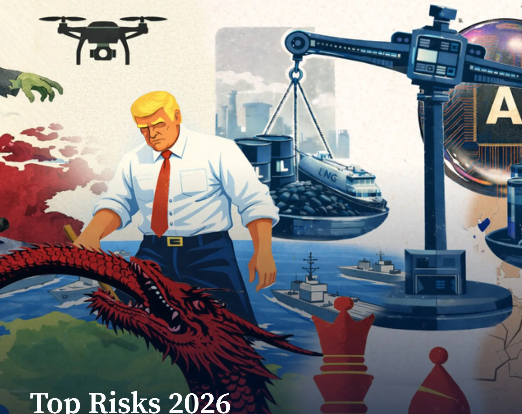 「米国の政治混乱が世界最大のリスク」と米国の有力コンサル