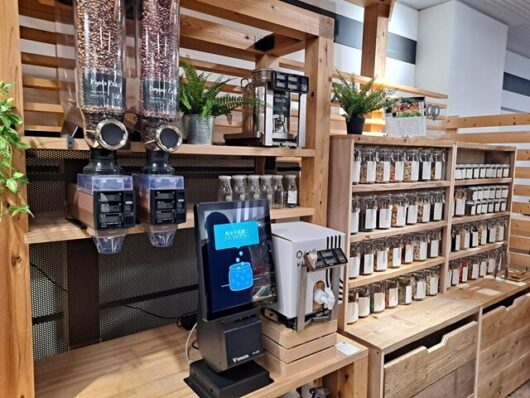 コーヒー豆や液体の洗浄剤も取り扱いが可能だ