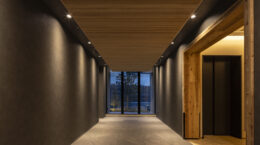 清水建設: ビルの木質化でストレス低減や生産性向上へ