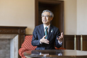 明治安田生命保険・永島社長「AI時代の経営は尊厳と信頼が核に」